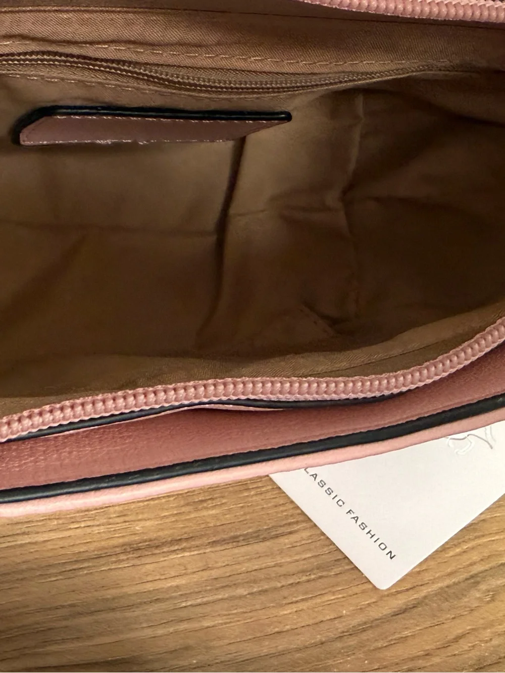 Adorable Pink Faux Leather Crossbody & Wallet Set Everyday Chic - Picture 7 of 14